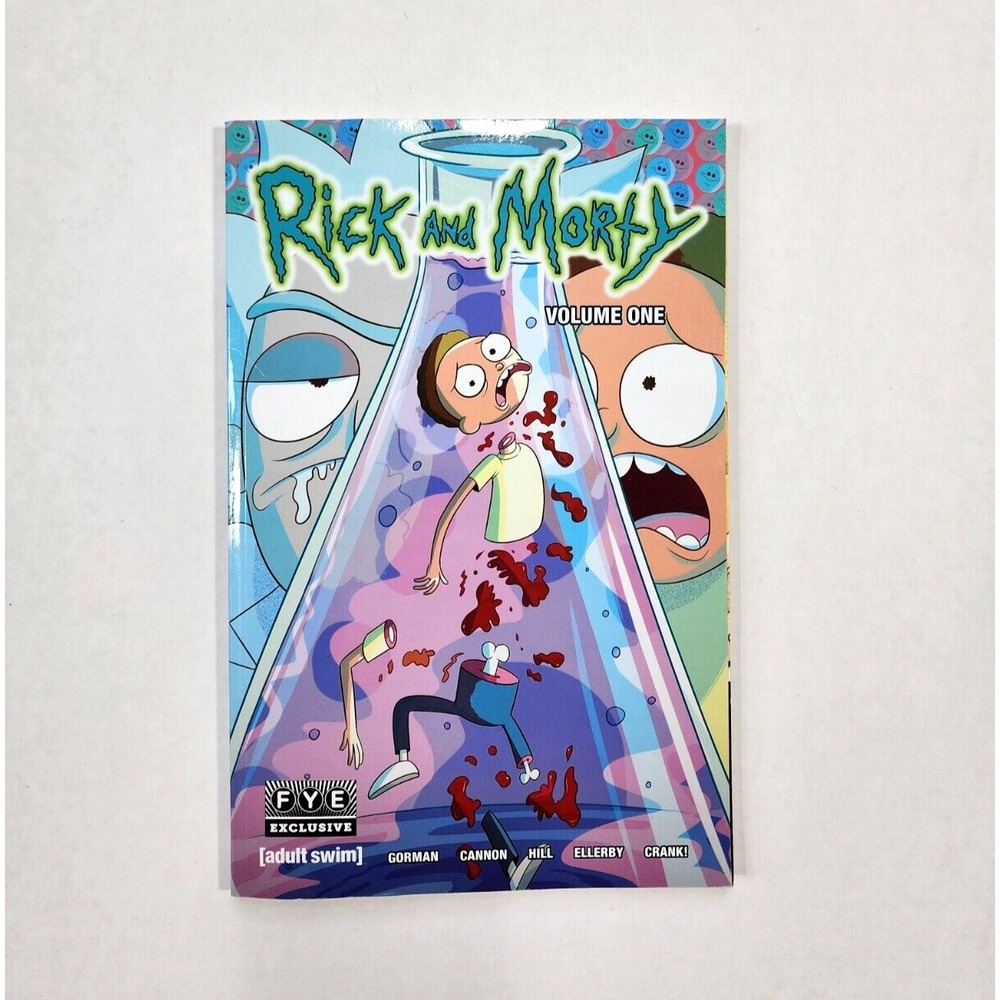 Rick and Morty Comic TPB Vol 1 FYE Exclusive Adult Swim Cartoon Book Oni Press